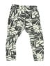Zara 100% Cotton Print Gray White Active Pants Size 3 - 4 - photo 1