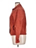 Christopher & Banks 100% Leather Red Orange Leather Jacket Size XL - photo 5