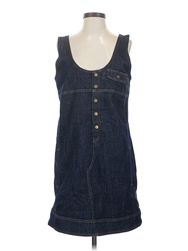 Pre-owned Pilcro Casual Dress In Blue