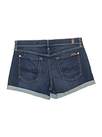 7 For All Mankind Denim Shorts (view 2)
