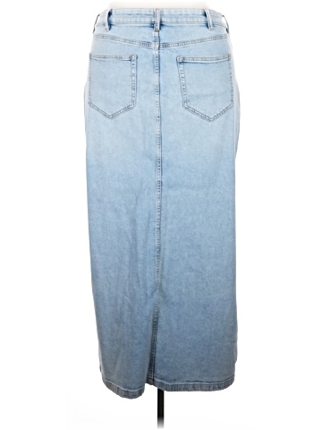 Lands' End Denim Skirt (view 2)
