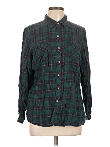 L.L.Bean Long Sleeve Button-Down Shirt (view 1)