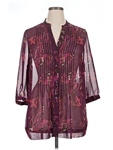 Charter Club 3/4 Sleeve Blouse (view 1)