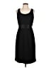 Ann Taylor 100% Wool Solid Black Cocktail Dress Size 10 - photo 1