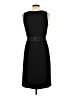 Ann Taylor 100% Wool Solid Black Cocktail Dress Size 10 - photo 2