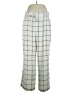 Express 100% Polyester Plaid Gray Casual Pants Size 16R - photo 1