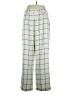 Express 100% Polyester Plaid Gray Casual Pants Size 16R - photo 2