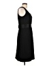 Ann Taylor 100% Wool Solid Black Cocktail Dress Size 10 - photo 4