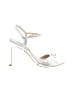 Stuart Weitzman Silver Sandals Size 7 - photo 1