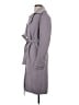 Badgley Mischka Gray Wool Coat Size S - photo 5