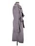 Badgley Mischka Gray Wool Coat Size S - photo 4
