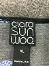 Clara Sun Woo Blue 3/4 Sleeve Top Size XL - photo 7