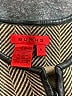 BURNS 100% Wool Chevron-herringbone Brown Jacket Size 8 - photo 6