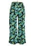 Urban Coco Tropical Blue Casual Pants Size XL - photo 2