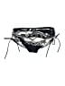 Tommy Bahama 100% Polyester Paisley Black Swimsuit Bottoms Size L - photo 1