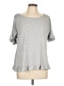 ModCloth Gray Short Sleeve T-Shirt Size L - photo 1