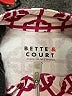 Bette & Court Print Pink Jacket Size M - photo 6