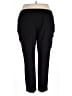 H&M 100% Polyester Solid Black Casual Pants Size 24 waist - photo 2
