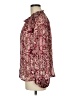 Chenault 100% Polyester Paisley Burgundy Long Sleeve Blouse Size M - photo 5