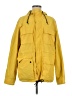 Old Navy 100% Nylon Solid Yellow Raincoat Size M - photo 1