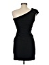Speechless Solid Black Cocktail Dress Size 9 - photo 2