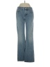 Express Jeans 100% Cotton Hearts Blue Jeans Size 1 - 2 - photo 1