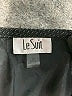Le Suit Chevron-herringbone Black Formal Skirt Size 12 - photo 4
