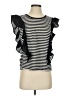 Chelsea28 Black Short Sleeve Top Size XS - photo 1