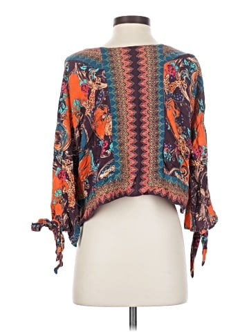 Free People 3/4 Sleeve Blouse (view 2)
