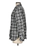 Talbots Checkered-gingham Black Long Sleeve Button-Down Shirt Size M - photo 5