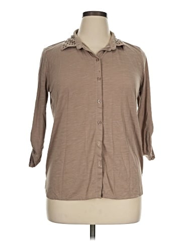 Absolutely Famous 3/4 Sleeve Blouse (view 1)