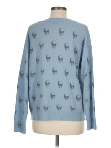 Skull Cashmere Cashmere Pullover Sweater (view 2)
