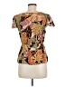 O'Neill 100% Viscose Brown Short Sleeve Blouse Size M - photo 2