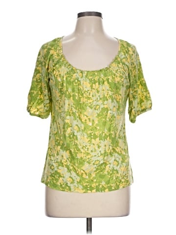 Liz & Co. Short Sleeve Blouse (view 1)
