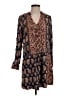 Tiny 100% Rayon Paisley Brown Casual Dress Size S - photo 1