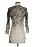David Cline Animal Print Ivory 3/4 Sleeve Top Size S - photo 2