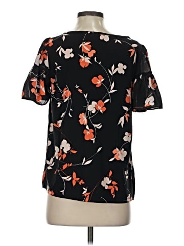 Ann Taylor Factory Short Sleeve Blouse (view 2)