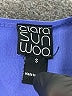 Clara Sun Woo Blue 3/4 Sleeve Top Size S - photo 7