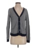 Tommy Bahama Stripes Blue Gray Cardigan Size S - photo 1