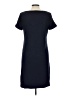 Talbots 100% Cotton Solid Blue Casual Dress Size L - photo 2