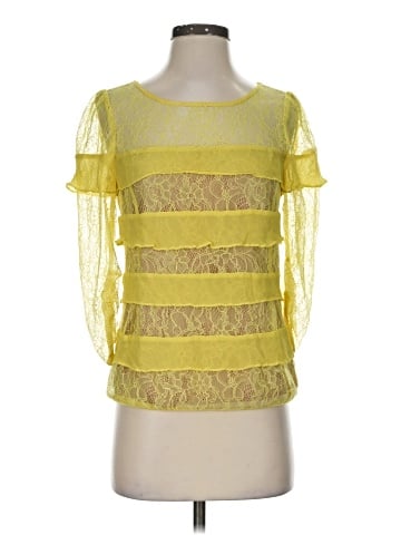 BCBGMAXAZRIA Short Sleeve Top (view 1)