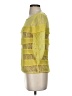 BCBGMAXAZRIA 100% Nylon Yellow Short Sleeve Top Size XS - photo 5