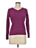 Karen Scott 100% Cotton Purple Pullover Sweater Size M (petite) - photo 1