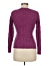 Karen Scott 100% Cotton Purple Pullover Sweater Size M (petite) - photo 2