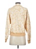 American Eagle Outfitters Floral Gold Pullover Sweater Size S - photo 2