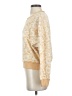 American Eagle Outfitters Floral Gold Pullover Sweater Size S - photo 5