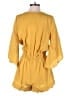Umgee Solid Yellow Romper Size S - photo 2