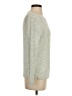 Talbots 100% Cotton Tweed Argyle Green Pullover Sweater Size S - photo 4