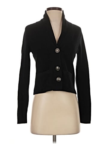 Aqua Cashmere Cardigan (view 1)