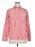J.Crew 100% Cotton Stripes Red Long Sleeve Button-Down Shirt Size 14 - photo 1